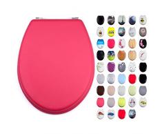 MSV 141646 Abattant WC Soft Touch, Rose