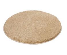 Kleine Wolke 5405220521 Tapis de bain Relax 100 cm Rond Champagne