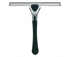 Kela 21791 raclette de douche avec fixation murale, Vista, coloris noir