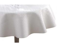 dÃ©corline sous nappe 140x190cm bulgo blanc
