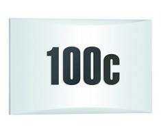 Steinel LN 1 Numéro de maison lumineux á LED avec interrupteur crépusculaire, Lampe LED économique avec 4,5 W et 350 lm, luminaire intérieur y compris le numéro de maison autocollant, lumière pour extérieur