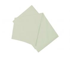Belledorm Drap plat 50 % coton / 50 % polyester 200 fils/cmÂ² 2 personnes Vert pomme