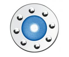 Relco 28546Â Siena ghiera Bianca Luce Blu Spots LED, verre, blanc, E27, 0,3Â W