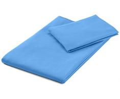 AmazonBasics Set de serviettes de sport/voyage en microfibre comprenant 1 serviette de bain et 1 serviette essuie-mains