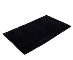 GÃ¶zze Tapis de Bain en Microfibre, Polyester, Noir, 70 x 120 cm