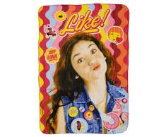 ST.IOANNIDIS&SON Plaid - Couverture Polaire sous Licence Soy Luna 100x140cm, Polyester, Multicolore, 140x100 cm