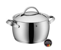 WMF 1727246040 Faitout Haut, Acier Inoxydable, Rose, 24 cm