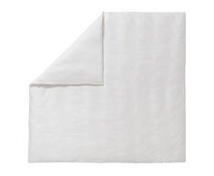 Essix - Housse de couette Triumph Line Satin de coton Panna cotta 140 x 200 cm