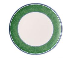 Villeroy & Boch Switch 3 Costa Assiette plate, 26 cm, Porcelaine, Blanc/Vert/Bleu