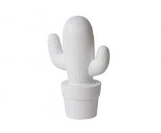 Lucide CACTUS - Lampe De Table - Ã 20 cm - Blanc