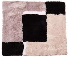 Kleine Wolke 4598977539 Dakota Tapis de Bain Polyacrylique Platine 55 x 65 cm