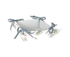 Clayre & Eef BDL47 Panier à Pain Lavande 35 x 35 x 8 cm