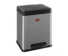 Wesco 380 511-11 Poubelle écologique 1 x 20 l (Argent)