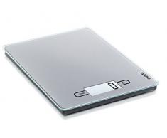 Soehnle 2046514 Balance de Cuisine électronique Exacta Touch en Argent, Plastique, Gris, 22 x 25,5 x 3,7 cm