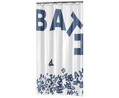 Sealskin Littera 233021324 Rideau de Douche 180 x 200 cm