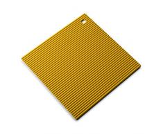 Zeal J310M Dessous de Plat en Silicone Antidérapant Résistant à la Chaleur 22 cm Moutarde