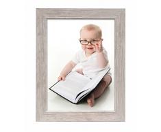 Deknudt Frames S48SH1 Cadre Photo Bois Blanc/Clair 30 x 45 cm