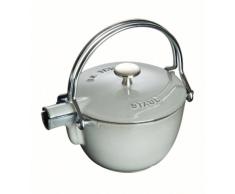Staub Fonte 1650018 Théière / Bouilloire Ronde Gris Graphite