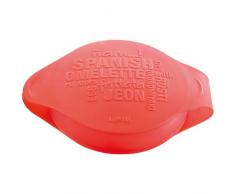 Lékué - Moule à Tortilla Forme Silicone Platine Rouge 45 x 35 x 25 cm