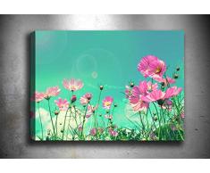 Bonamaison Peinture sur toile, multicolore, 30 x 40 cm - Conçu et fabriqué en Turquie