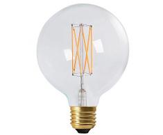Girard Sudron 715987-LED Globe G125 Ampoule LED Filament E27 Edison Blanc Chaud 125 mm 450 lm Dimmable 6 W
