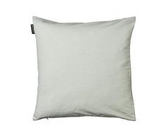 LINUM Annabell Housse de Coussin, Coton, Vert Clair Glacé, 50 x 50 cm