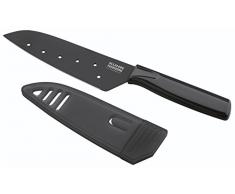 Kuhn Rikon 22786 Colori 1 Couteau Santoku Noir 13 cm