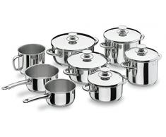 Lacor 40000 Lot de casseroles 8 Pièces Vitrocor