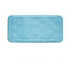 Kela 22378 Kreta Tapis de Baignoire PVC Bleu Clair 72 x 36 x 1 cm