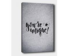 Bonamaison Peinture sur toile, multicolore, 30 x 40 cm - Conçu et fabriqué en Turquie