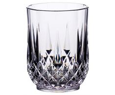 Kitchen Craft Barcraft incassable Gobelet en Acrylique en Verre, Clair, 400Â ML