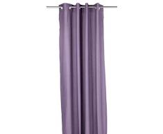 Tom Tailor 575527 T-Dove Rideau avec Oeillets Coton Violet 140 x 245 cm