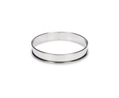 Patisse 2048099 Cercle à Tartelette Acier Inoxydable 0,30 mm