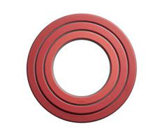 OXO 13109900 Lot de 3 Dessous de Plat Plastique Rouge