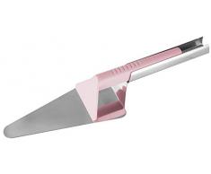 Zenker 27198 Pelle à Tarte Candy 27x7,5cm Rose/Argent, Acier Inoxydable, 27 x 7,5 x 3,5 cm