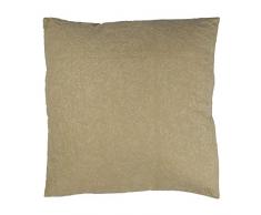 Thedecofactory 660051 Coussin, Coton, Naturel, 60 x 60 x 3 cm