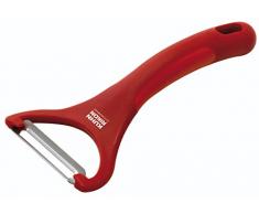 Kuhn Rikon 22780 Eplucheur Piranha Denté Inox Rouge 15,7 x 7,5 x 2,8 cm