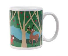 Kikkerland KKCU85 Mug Thermographique ForÃªt