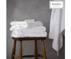Bianca 600GSM Egyptian Cotton Towel, Blanc, Drap de Bain