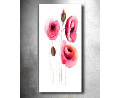 Bonamaison Peinture sur toile, multicolore, 30 x 90 cm - Conçu et fabriqué en Turquie