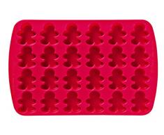 Wilton 0264046 Mini Silicone Gingerbread Moule 24 CAVITÃS, MÃ©tal