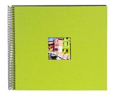 Goldbuch Bella Vista Album Photo Ã Spirales, Lin, Vert, 35x30 cm