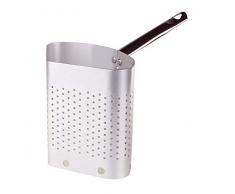 Pentole Agnelli ALMA155B38 Pot Clove 1/3 Simple Passoire Haute Epaisseur 3 MillimÃ¨tres, DiamÃ¨tre 38 cm