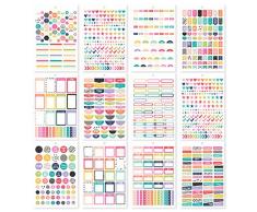 Simple Stories Autocollants, Multicolore, Taille M