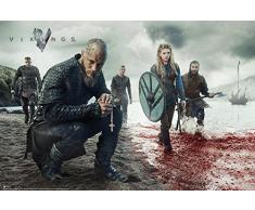 Empire Poster â Vikings â Paysage sanguin â Taille (cm), env. Poster 91,5 x 61 cm