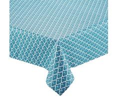 Nydel EU357AE3913 Nappe Gatsby Enduction Acrylique, Pétrole, 160 x 200 cm