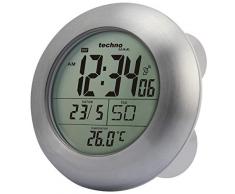 Technoline WT 3000 Horloge de Salle de Bains Radio-pilotÃ©e en Aluminium