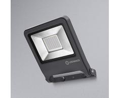 LEDVANCE Endura Flood LED | Projecteur ExtÃ©rieur | Gris foncÃ© | 50 Watts - 4500 Lumens | Blanc Froid 4000K | Etanche IP65