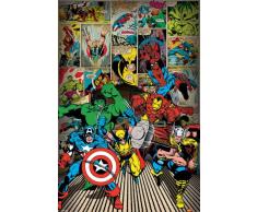 Empire 433411 Marvel Comics - Here Come The Heroes Affiche 91,5 x 61 cm