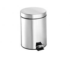 Croydex QA107305 Britannia Poubelle Ã pÃ©dale 5 L
